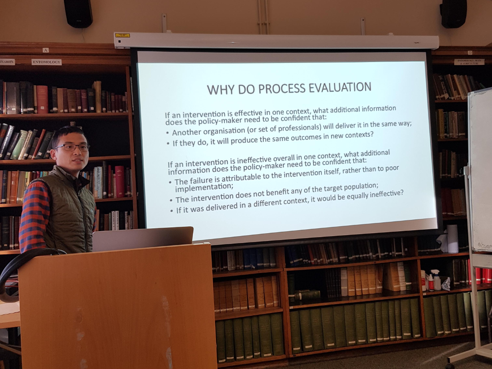 Nai Rui Chng, Process Evaluation