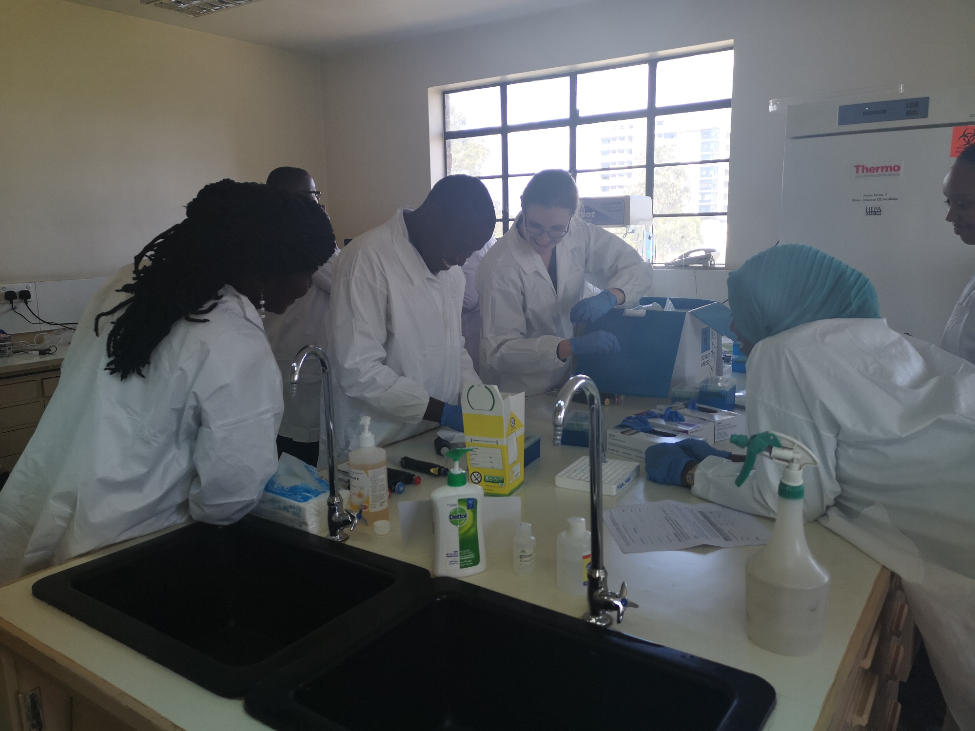 Workshop for MinION sequencing in One Health Pathogen surveillance, led by Dr. Kirstyn Brunker & Dr. Thumbi Mwangi